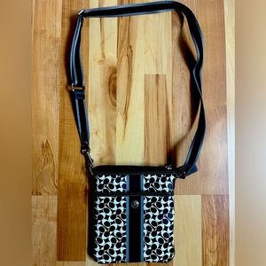 Coach monogram crossbody bag - great condition